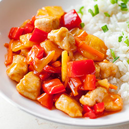 DANIE DNIA POTRAWKA Z KURCZAKIEM PO CHIŃSKU